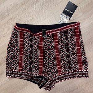 Forever 21 geometric woven shorts